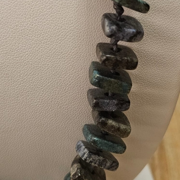 Rare Find Natural Stones Artisan Crafted Long Luxe Candy Necklace - Picture 6 of 9